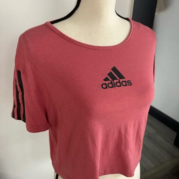 Adidas AEROREADY Made for Training Crop Sport Tee - Size S - Picture 6 of 11